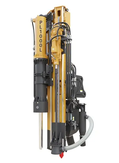 Carotteuse Éclateur de roche hydraulique intégré