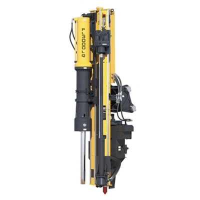 Foreuse Éclateur sur excavateur