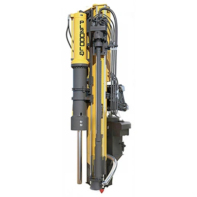 Foreuse Éclateur sur excavateur