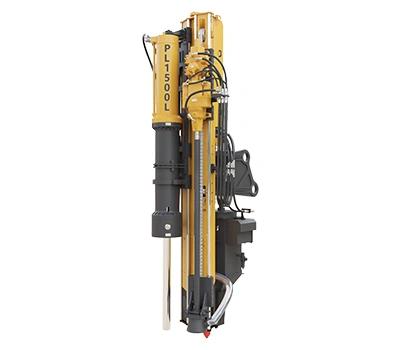Carotteuse Éclateur de roche hydraulique intégré