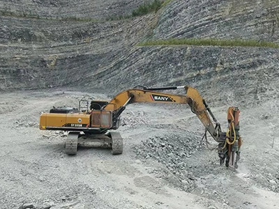 Exploitation minière à Xianfeng, Hubei