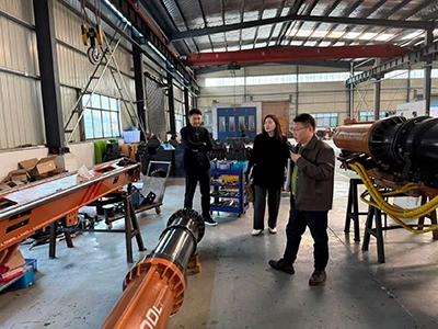 Inspection commerciale par des partenaires sud-coréens